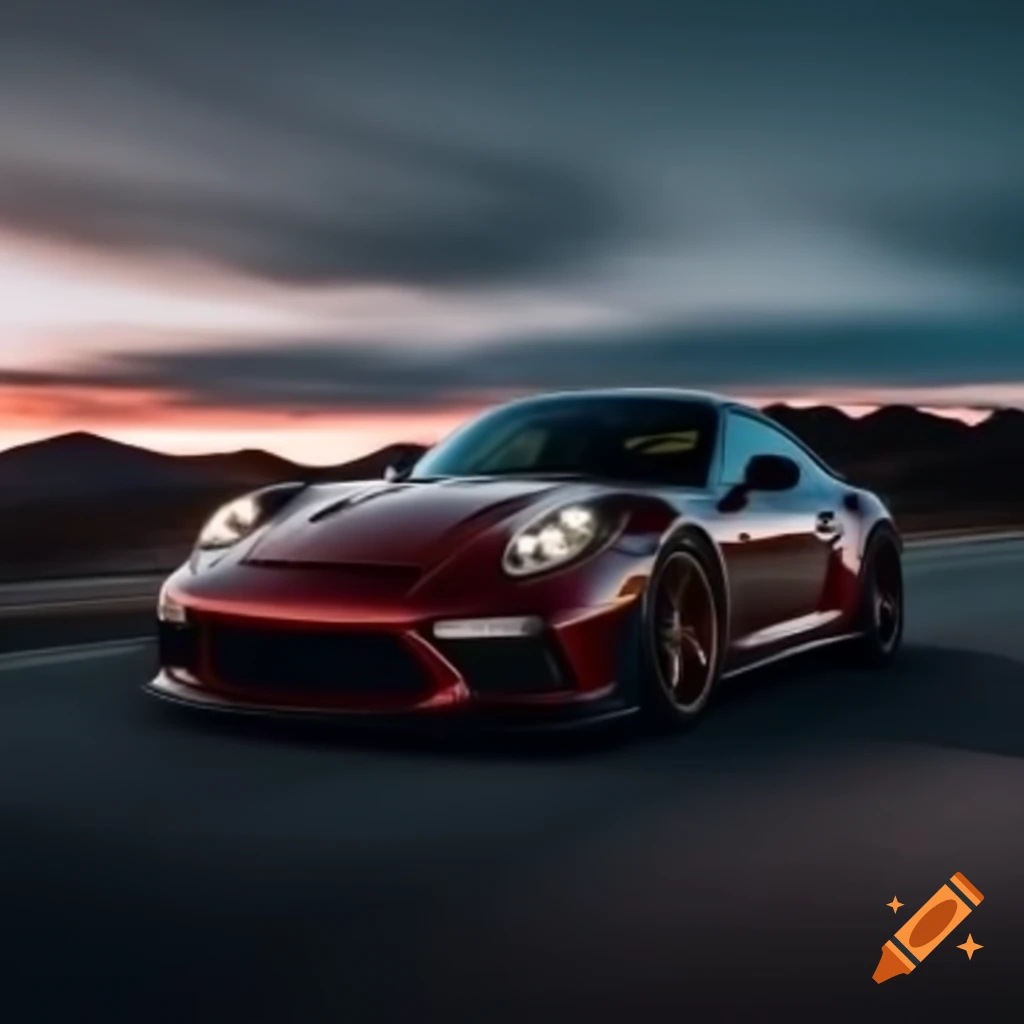 Car on the road