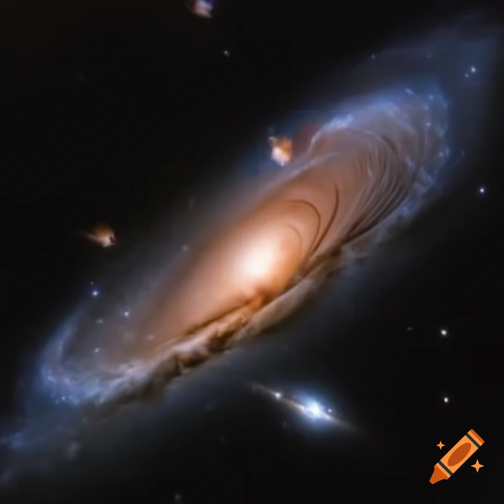 Artificial intelligence exploring galaxy while observing stars