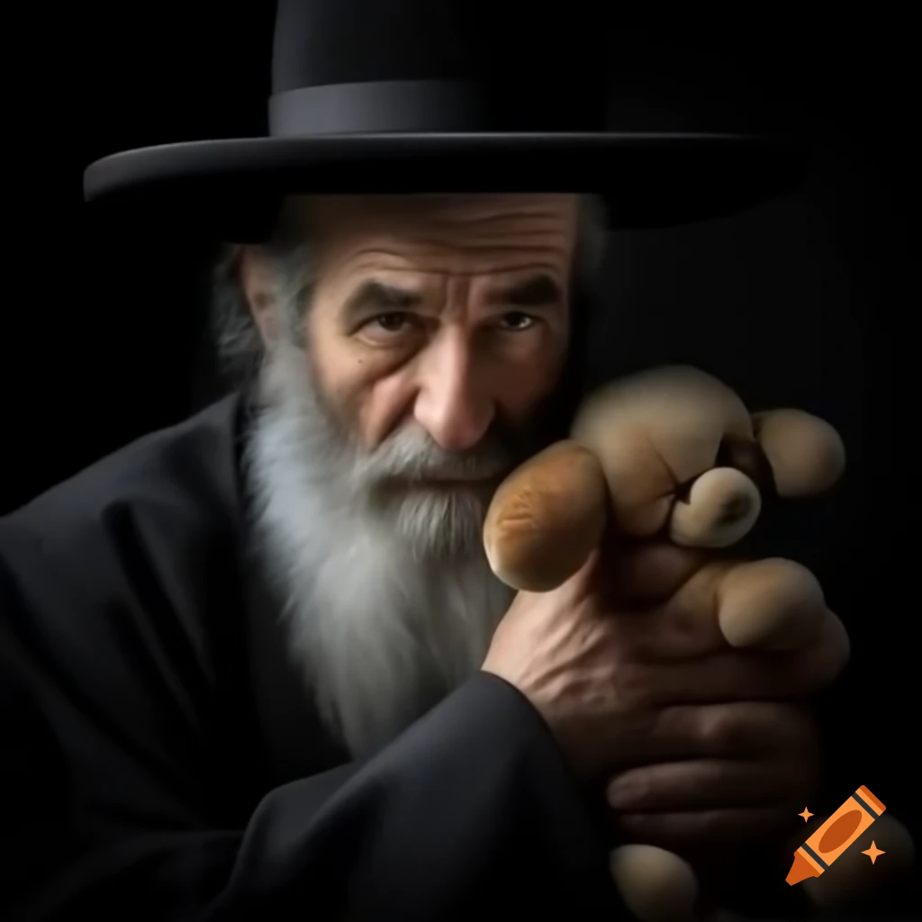 Dark-haired man nuzzling a stuffed animal