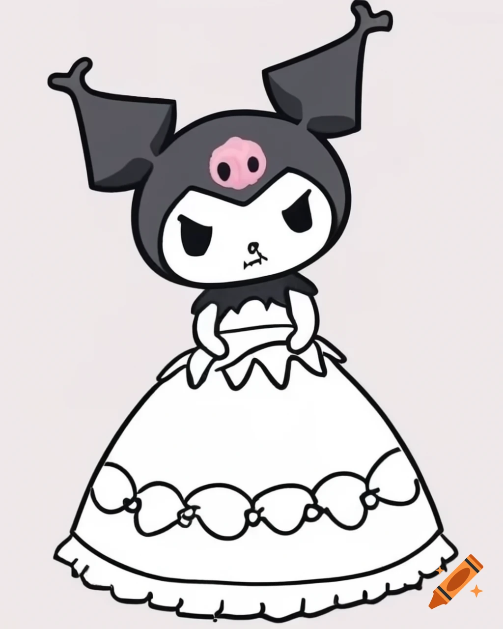 Kuromi Wearing A Wedding Dress On Craiyon kuromi-wearing-a-wedding-dress-on-craiyon