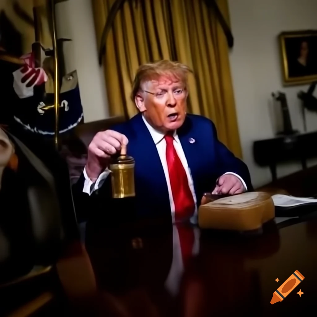 Satirical ad campaign featuring Donald Trump as dog food