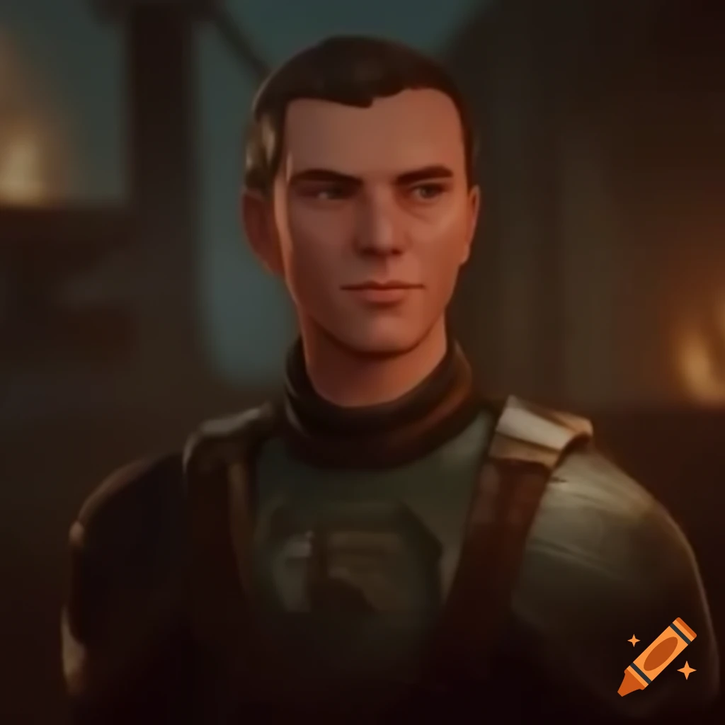 Sergei Molotov character from Empire Earth video game