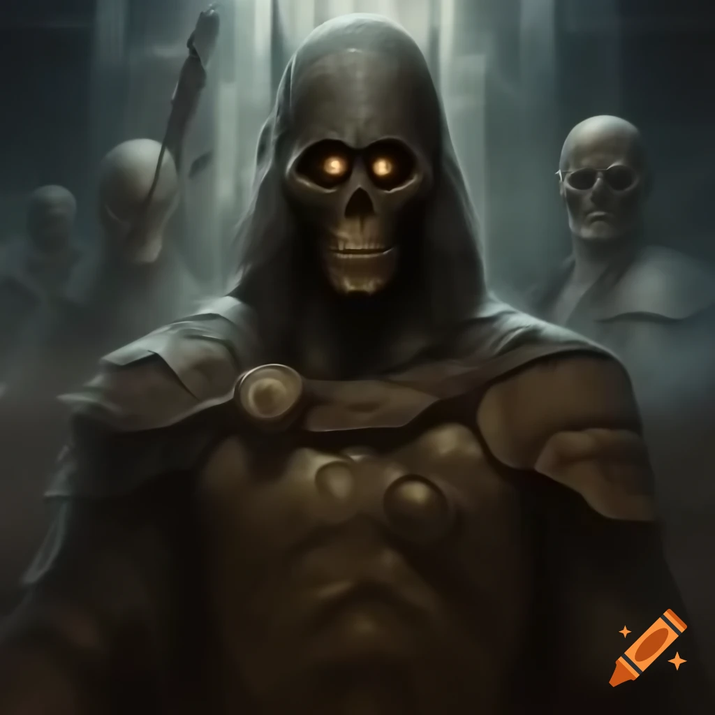 Vision of multiple futures revealing potential enemies