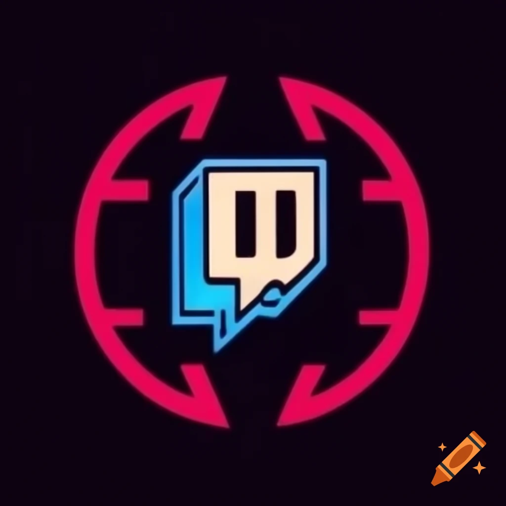 Custom Twitch logo design