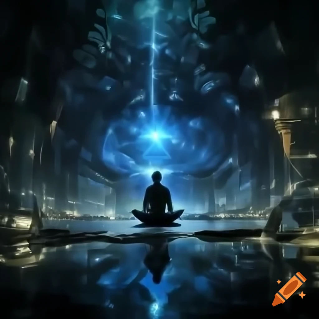 Vision of possible futures with enemies surrounding