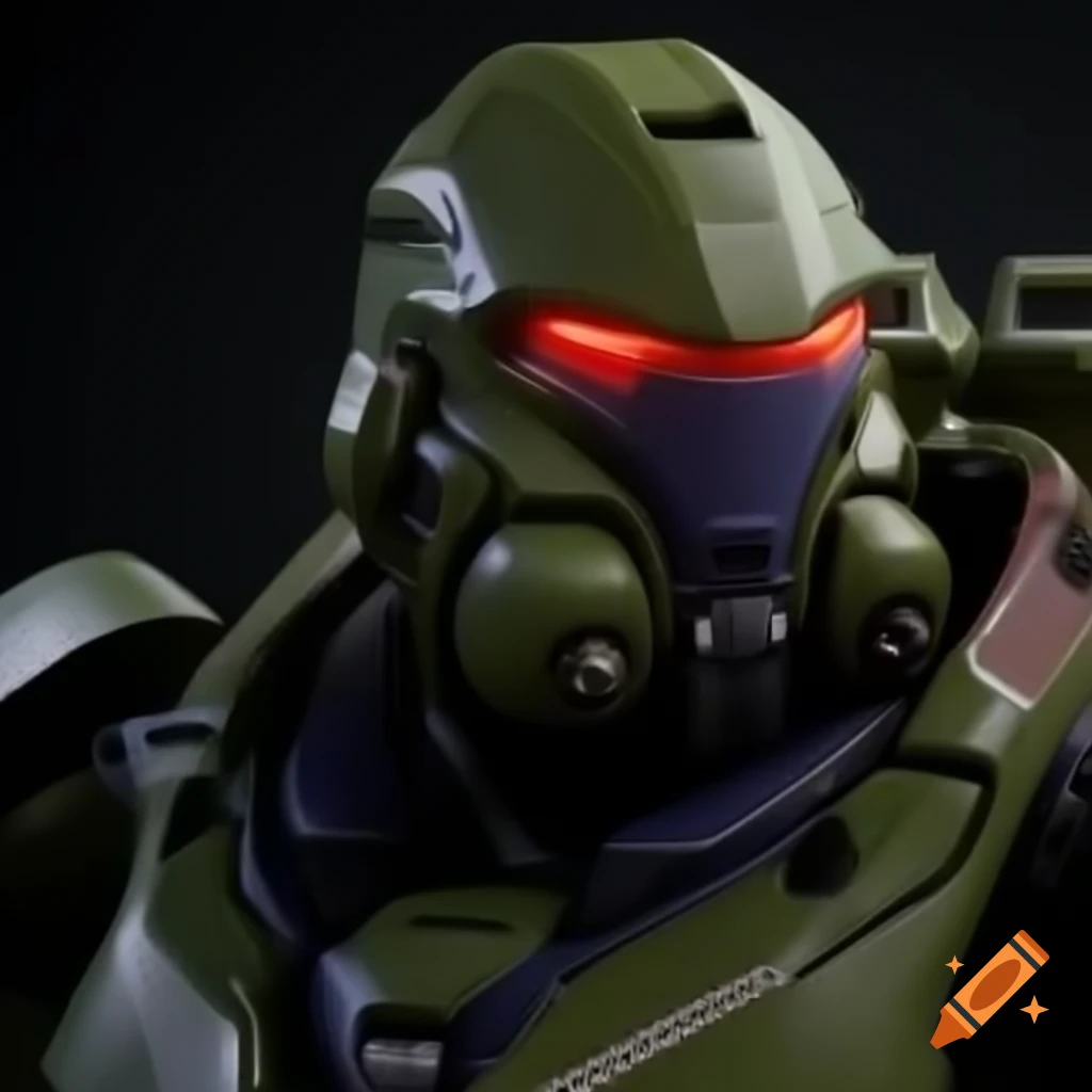 Mechanical pilot character design concept