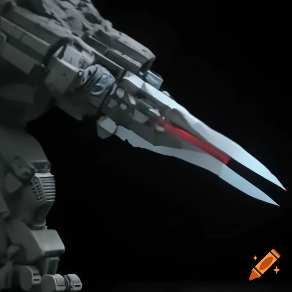 Giant blade designed for mech combat