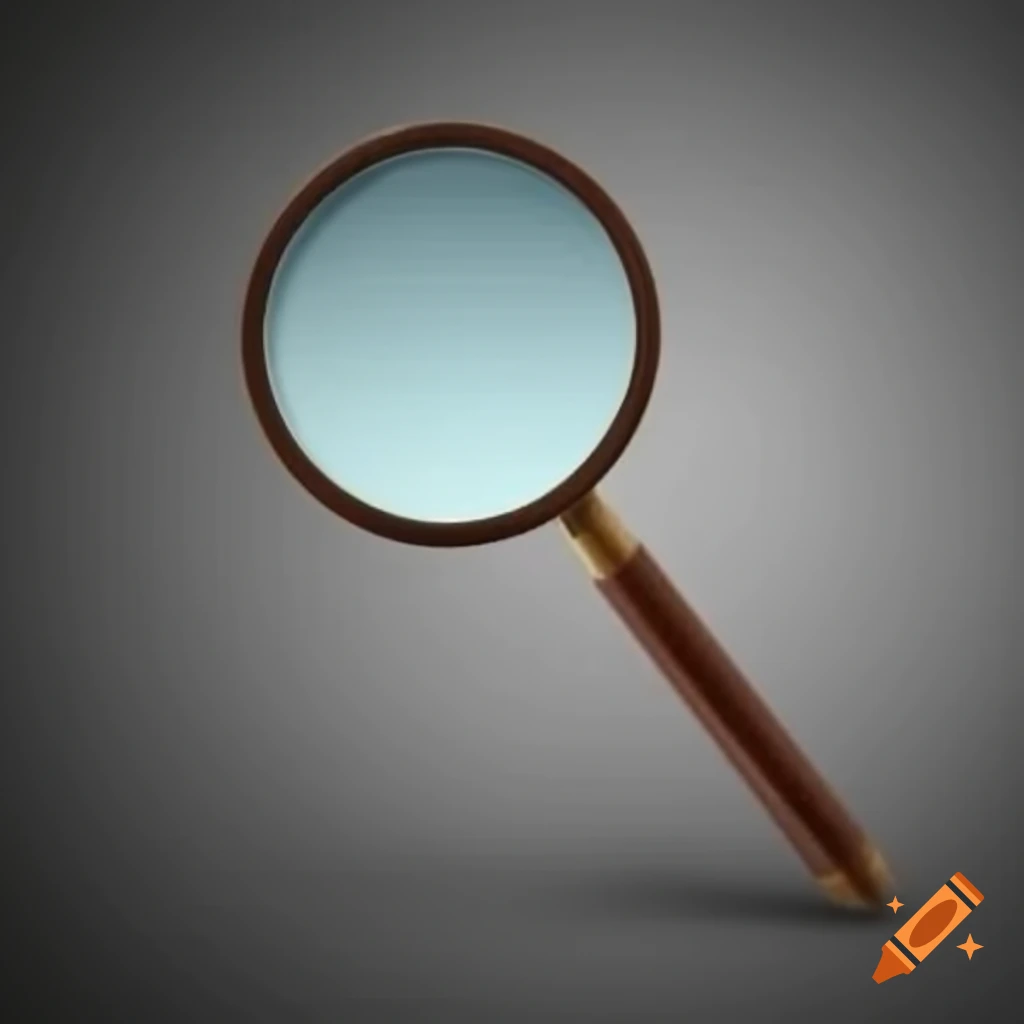 Ancient styled magnifying glass