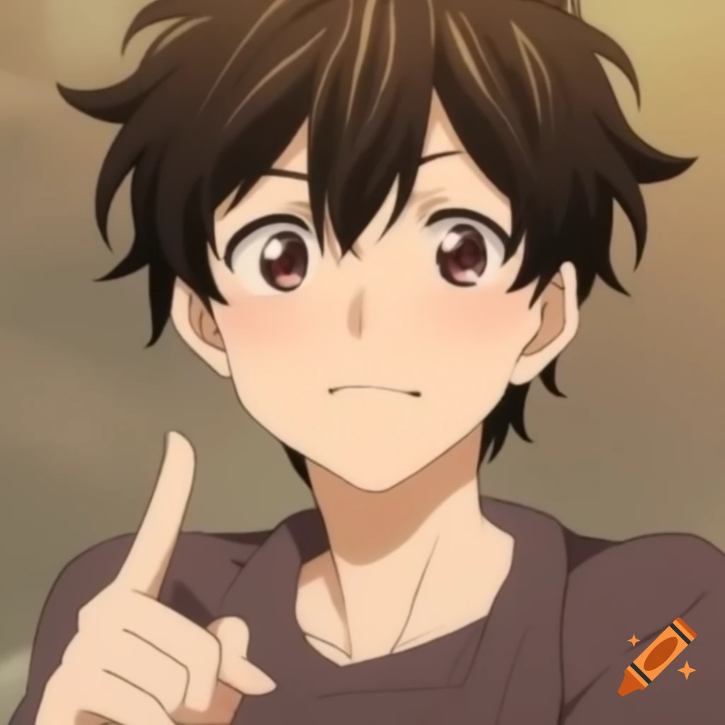 Anime character illustration