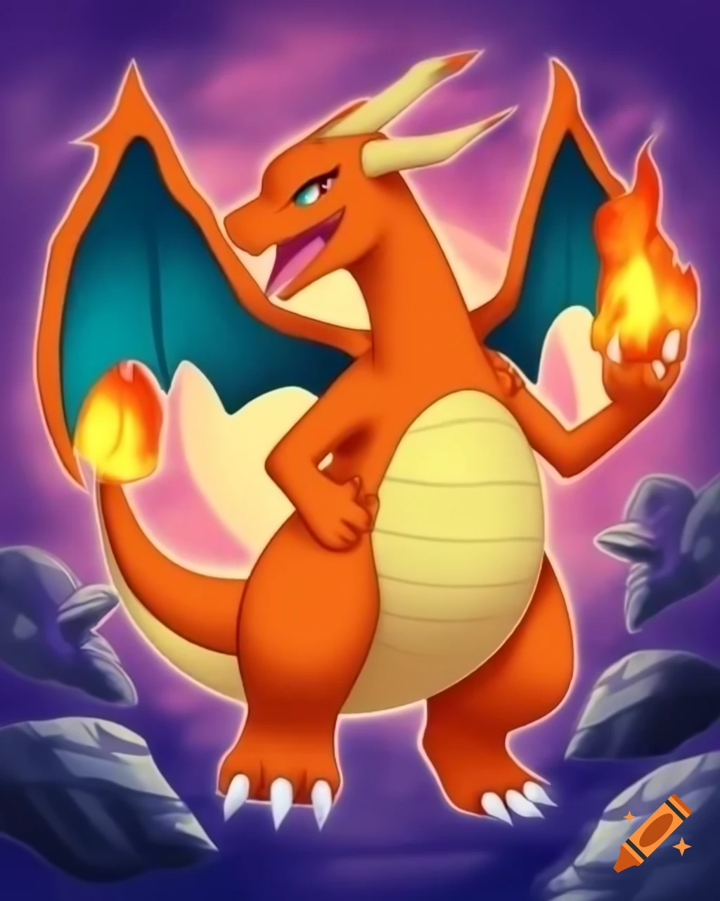 Charizard, popular Pokemon character