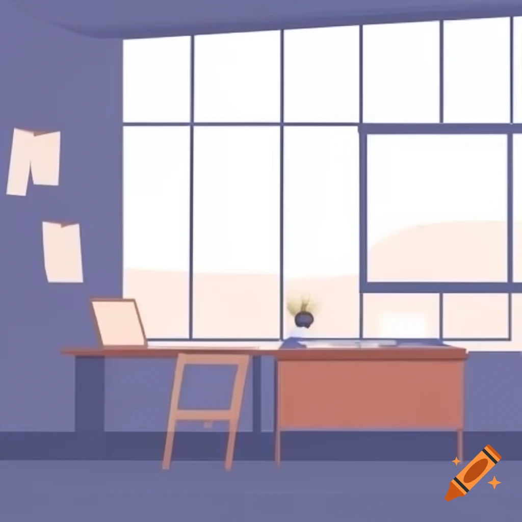 Minimalist workspace with natural light for creativity