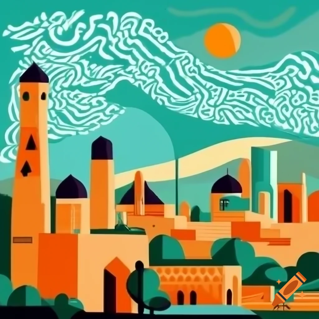 Illustration of ancient jerusalem depicting the life of jesus on craiyon