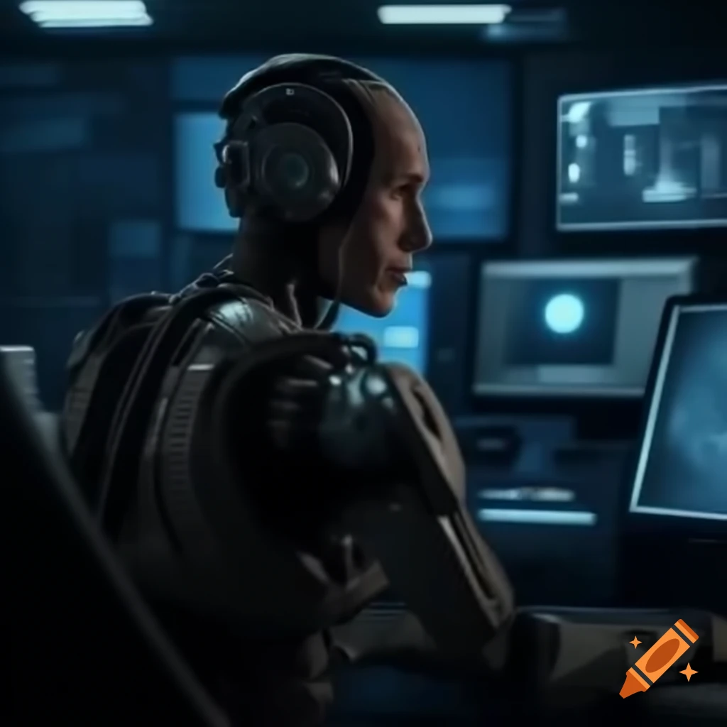 Russian intelligence officer monitoring communications on Telegram