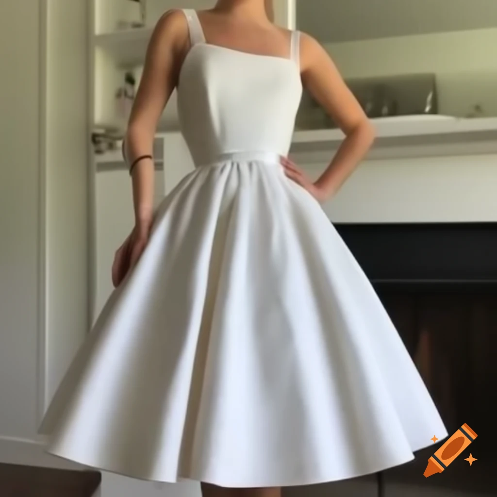 1950s cocktail dress in vintage style