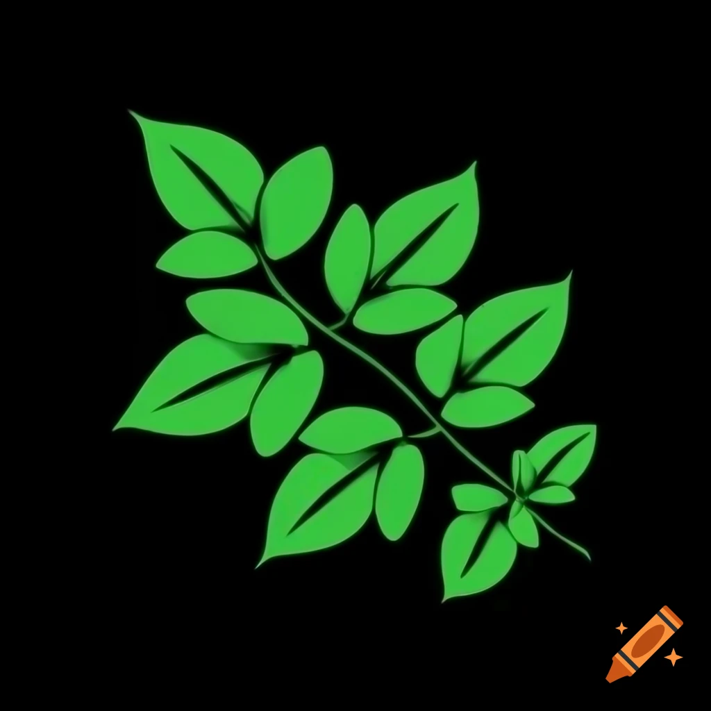 Single leaf close-up