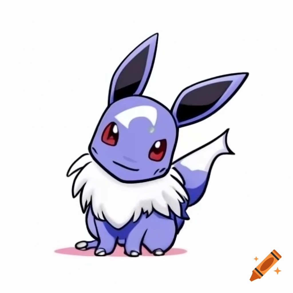 Glaceon character from Pokemon