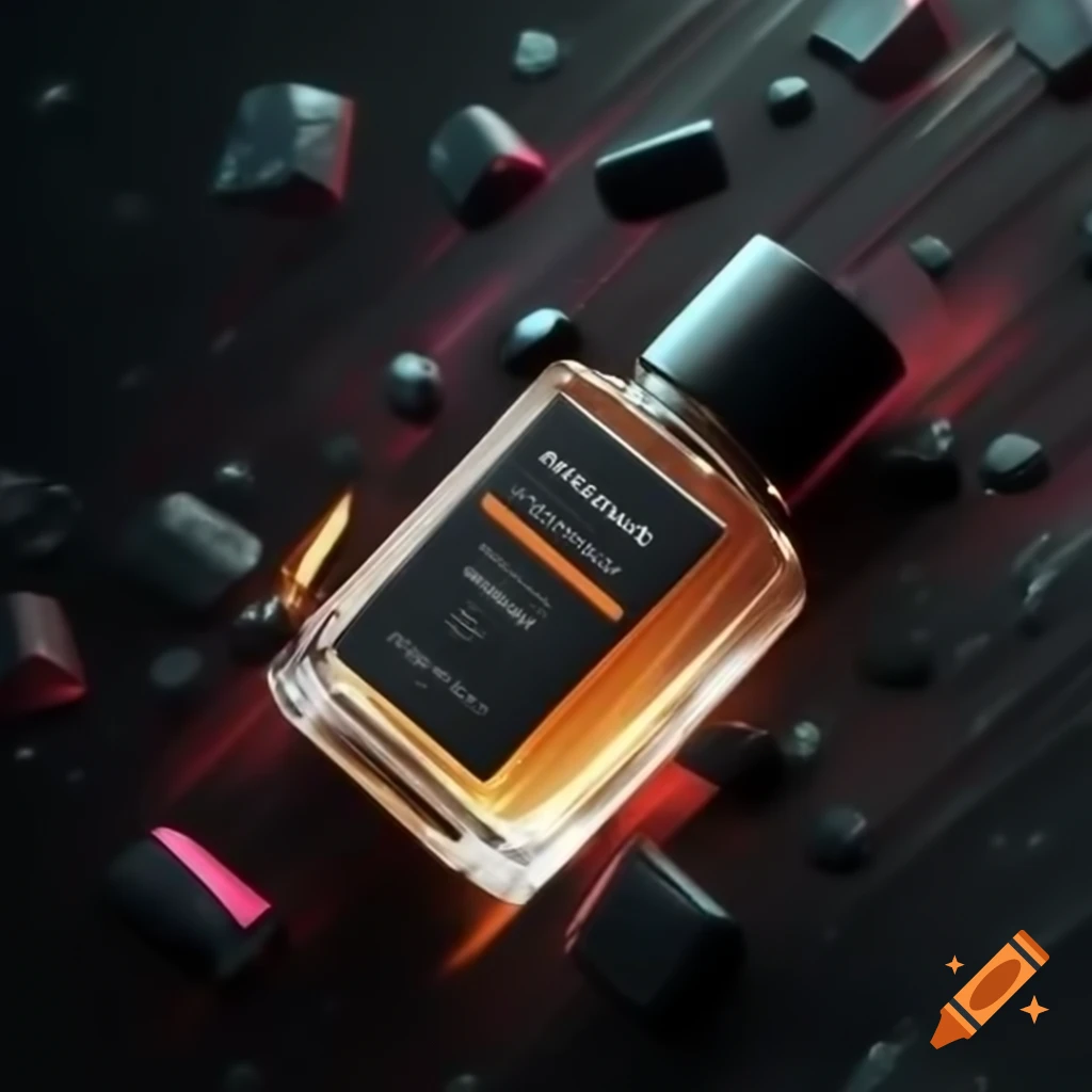 Advertisement concept for PUBG-themed perfume