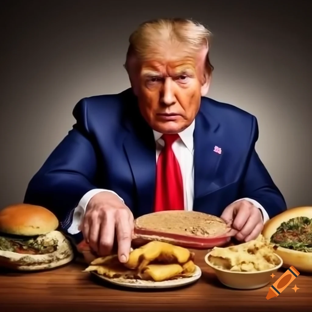 Dog Food Labels Featuring Donald Trump s Image On Craiyon