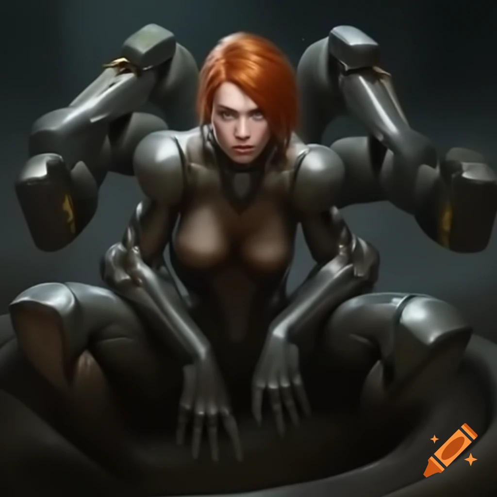 Full-body portrayal of Blanche Sitznski, AKA Anaconda from Earth-17922, showcasing her muscular build and strong presence