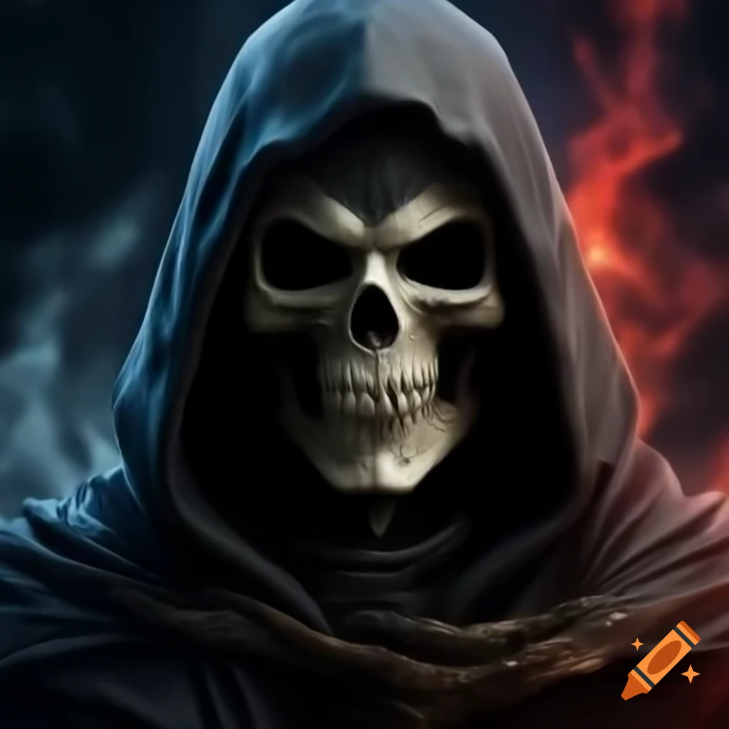 Photorealistic depiction of a reaper