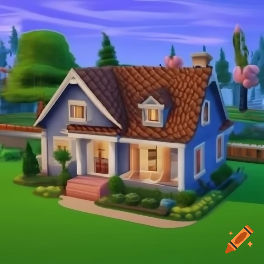 Cozy Little House Designed For Sims 4 Gameplay On Craiyon