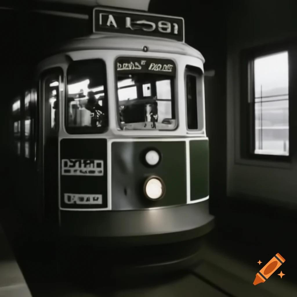 4-Car GATA LRV trolley entering Underground Liberty Street Station in Galieotropolis
