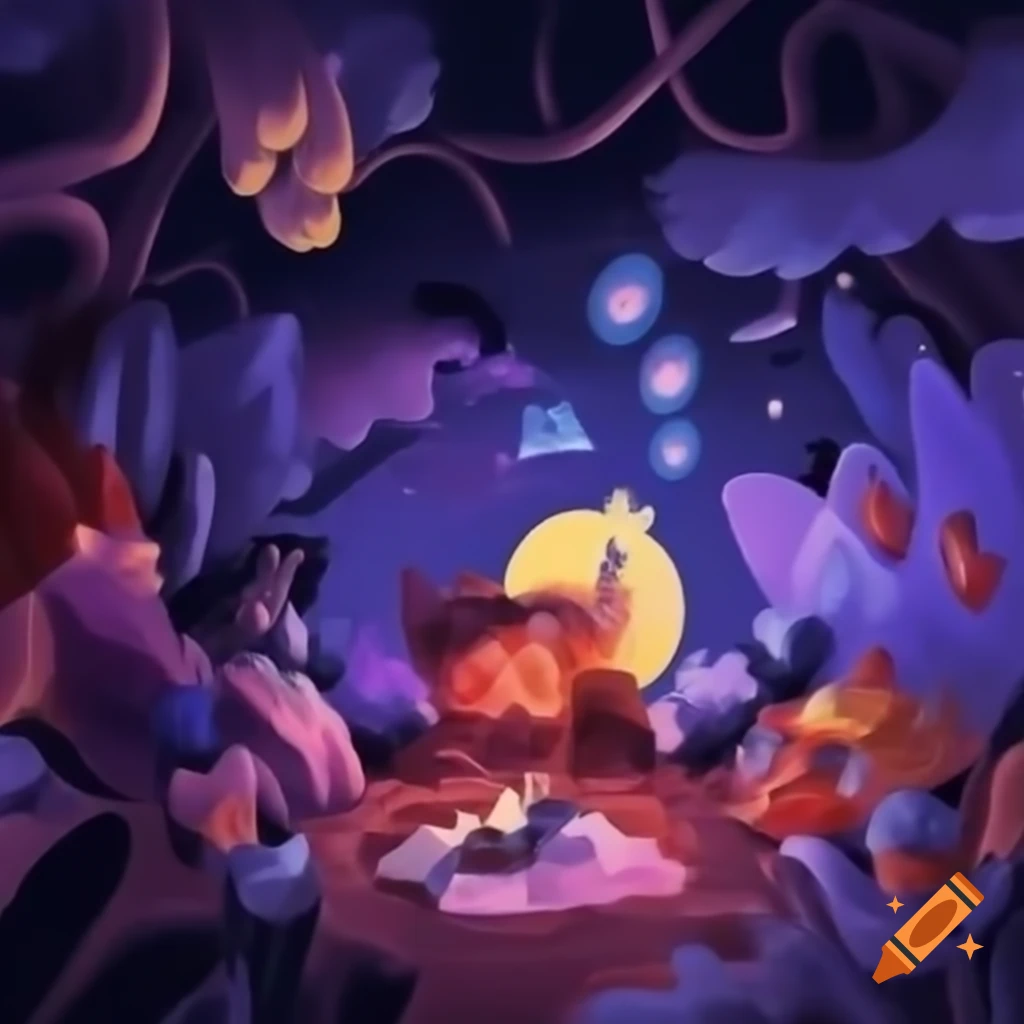 Deep secret agenda of a night