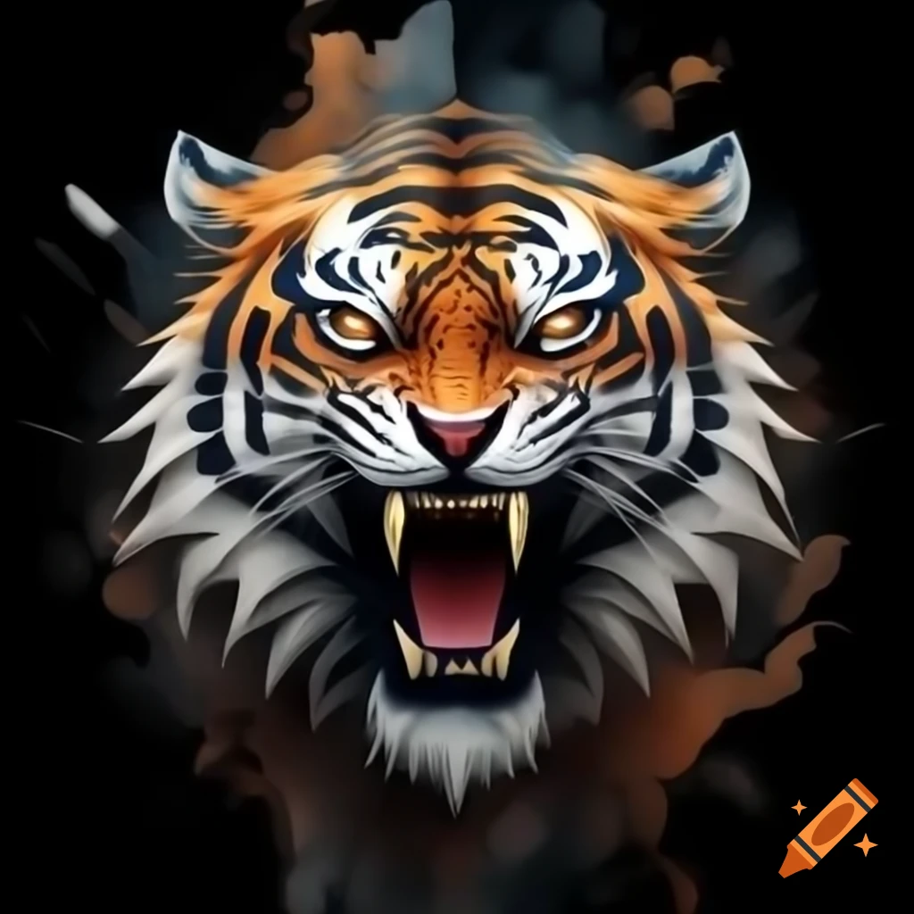 VENTAL logo featuring Amur tiger with elegant gold detailing
