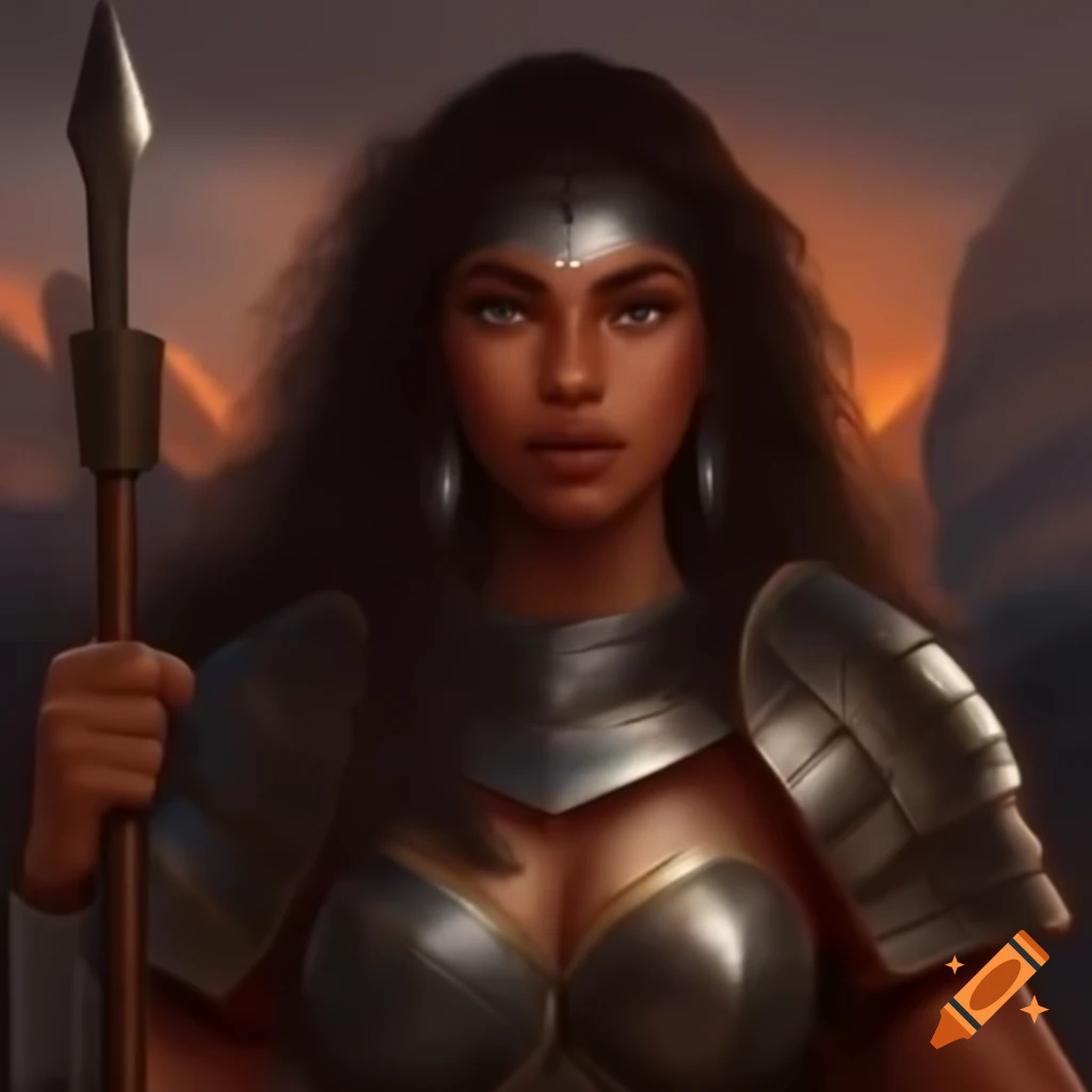Warrior women ready for battle