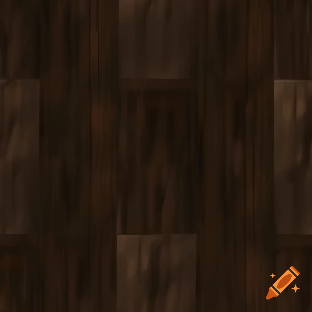 Realistic seamless dark wooden floor texture