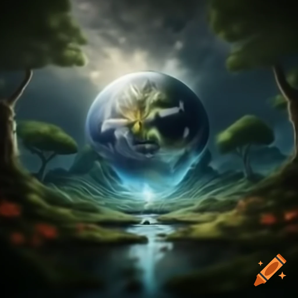 Philosophical themed environment poster