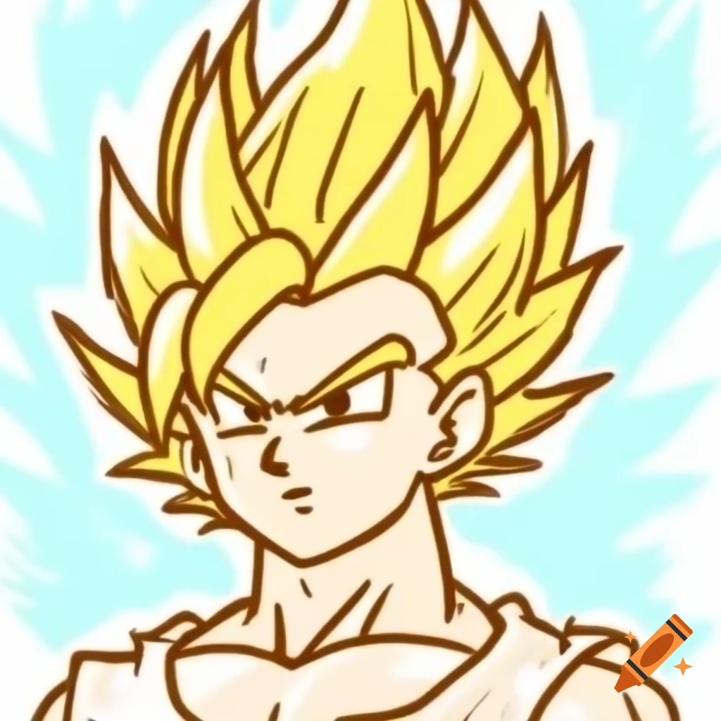 Super Saiyan Mario character design