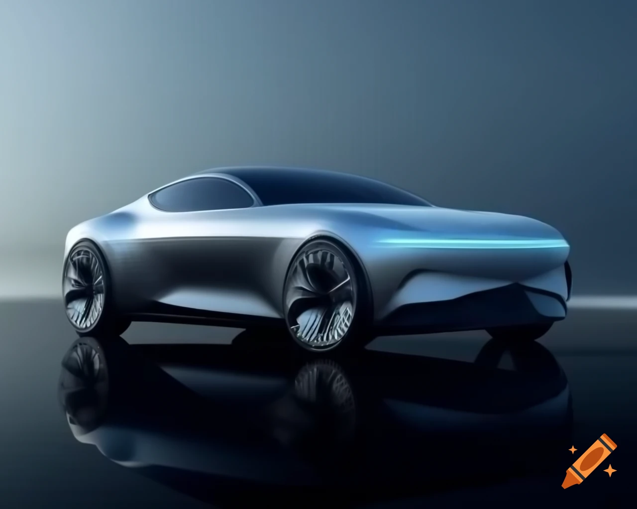 Sleek silver futuristic vehicle resembling a spear for adrenaline-fueled transportation