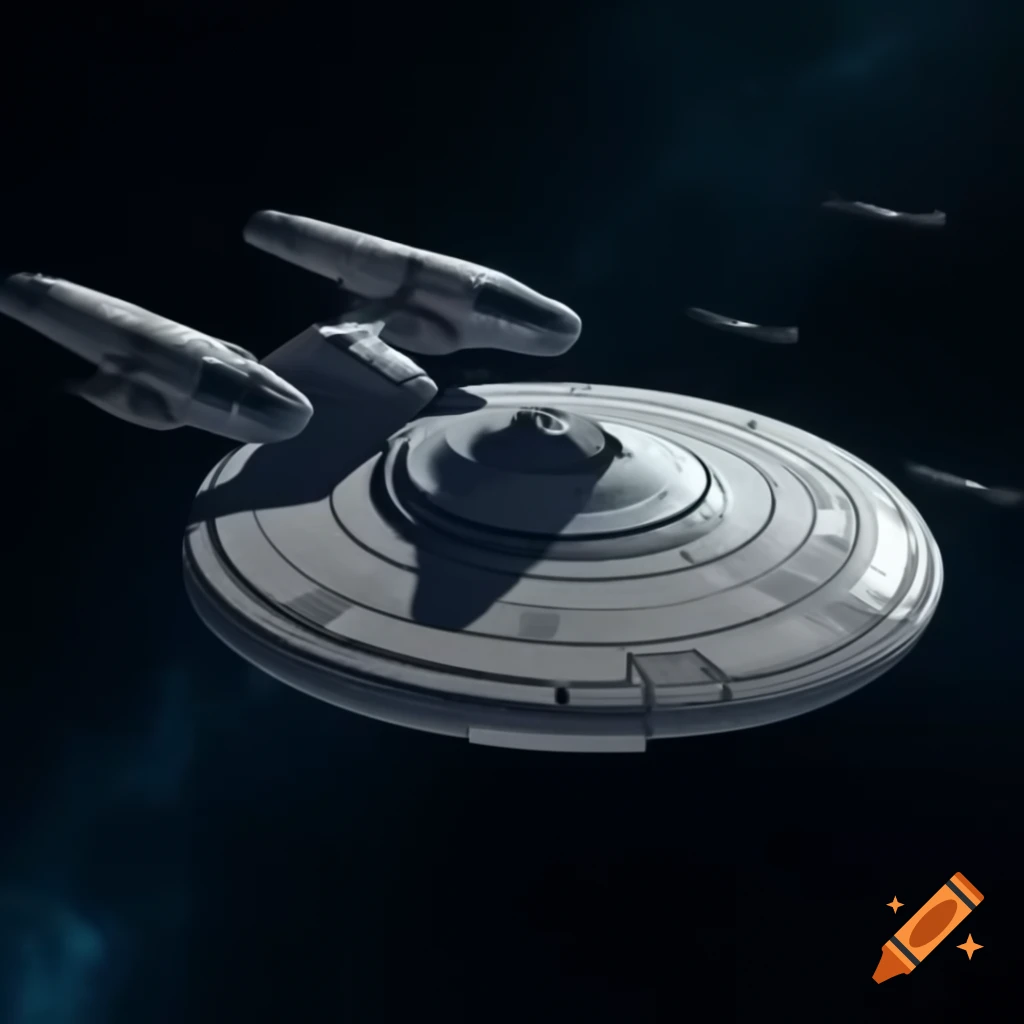 Futuristic starship design