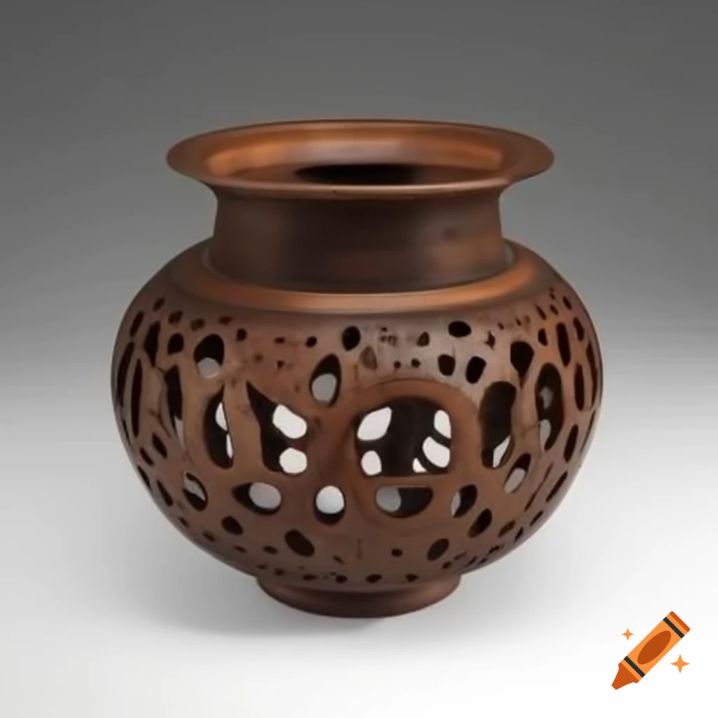 Elegant black walnut art with intricate carvings and brass inlays