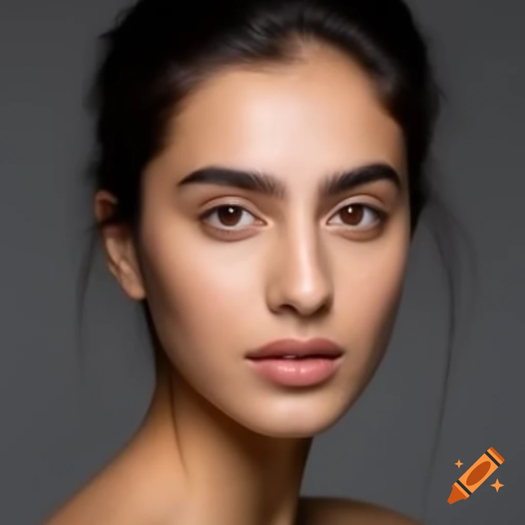 Profile photo of a young multi-ethnic woman with natural beauty and unique facial features