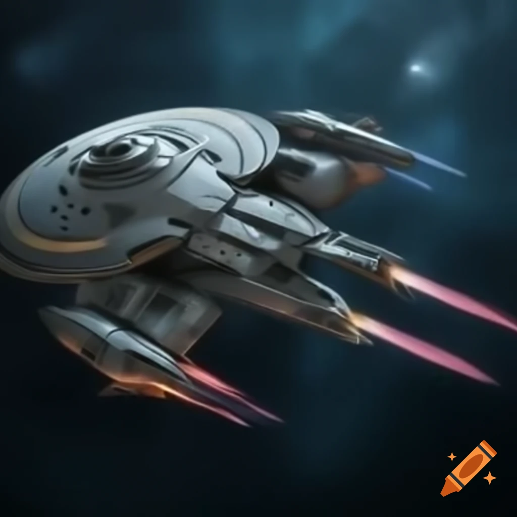 Elaborate starship design