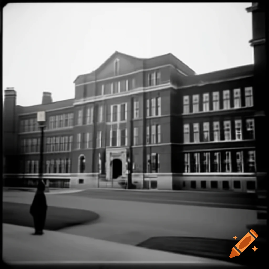 Old-school city project in architectural design
