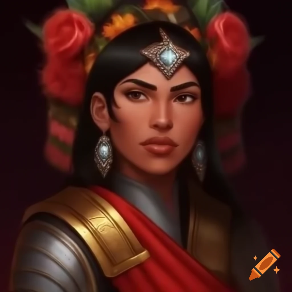 Apathetic Mexican cleric woman