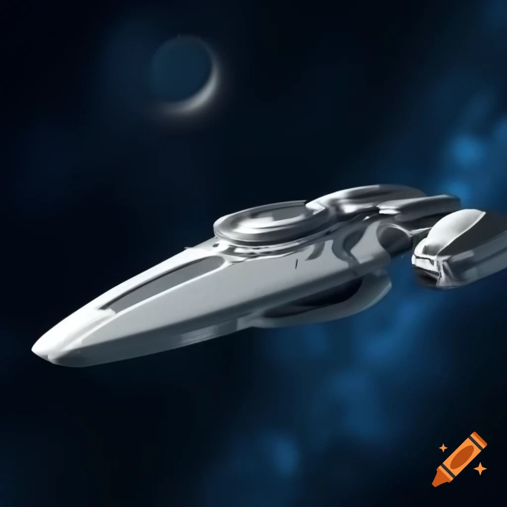 Futuristic starship design