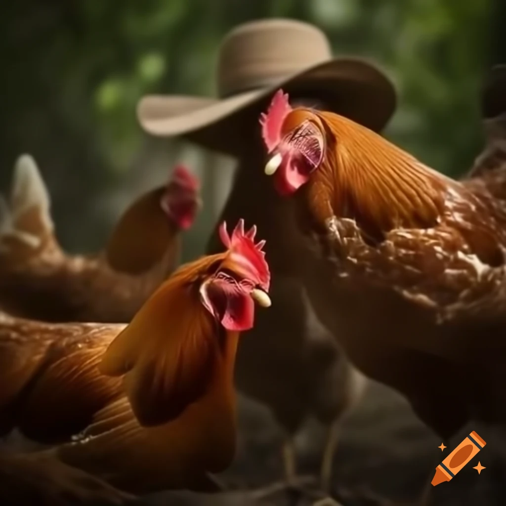 Wealthy farmer gathers villagers in tension over missing chicken