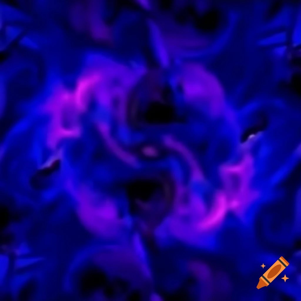 Purple and blue background cover art for song titled 'Overwelm!'