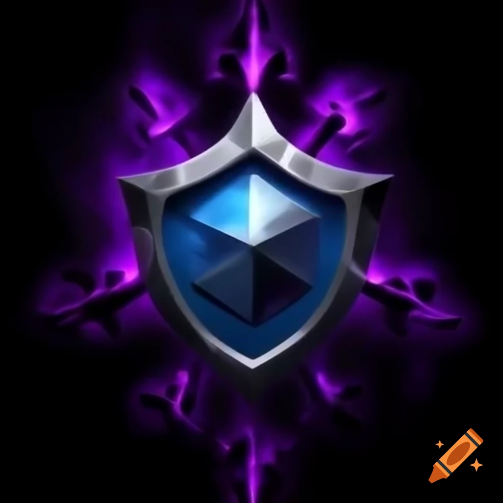 Logo for Dungeons and Dragons group 'The Fractured' featuring a glowing shattered emblem