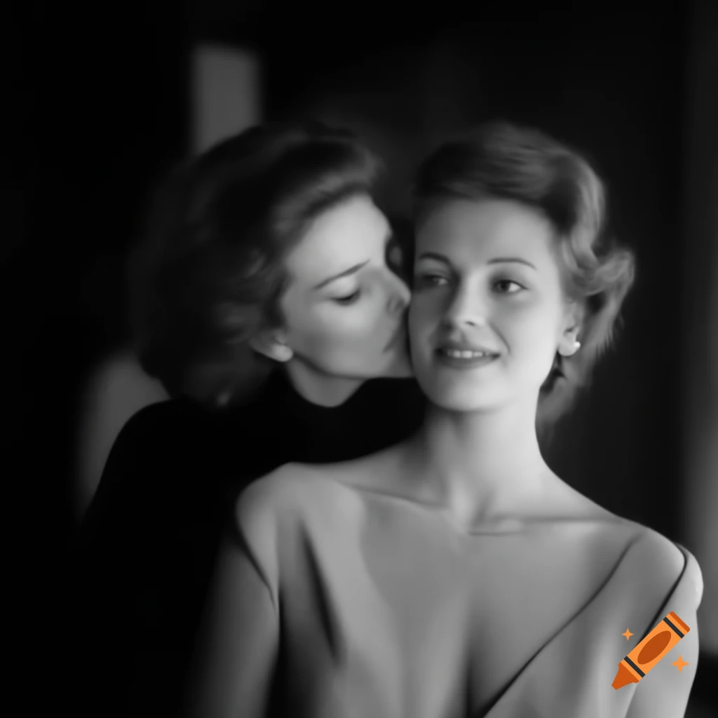 Hyper-realistic portrait of a beautiful young European actress resembling classic icons
