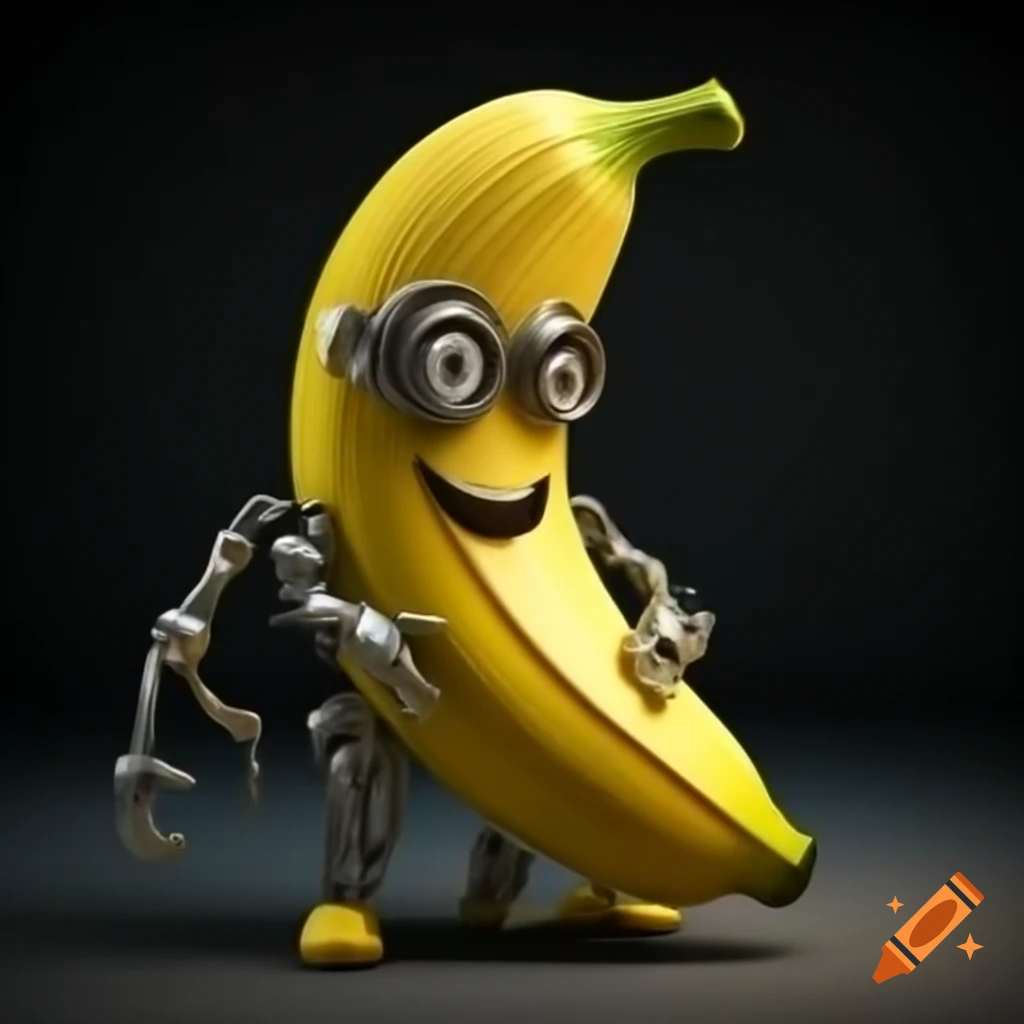 Cyborg banana design