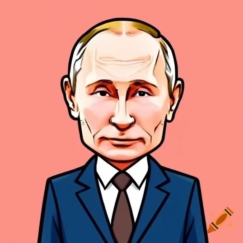 Realistic portrayal of vladimir putin wielding a red lightsaber on Craiyon