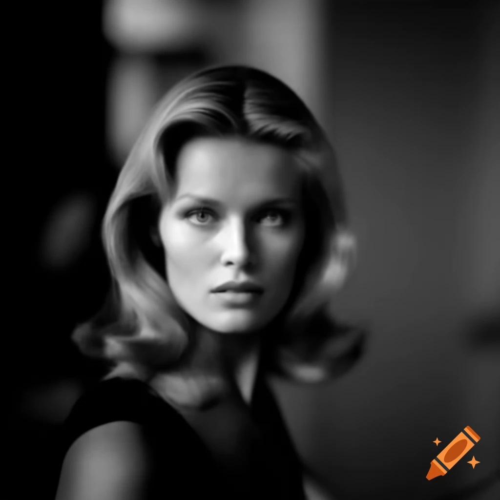 Hyper realistic portrait of a beautiful young european actress