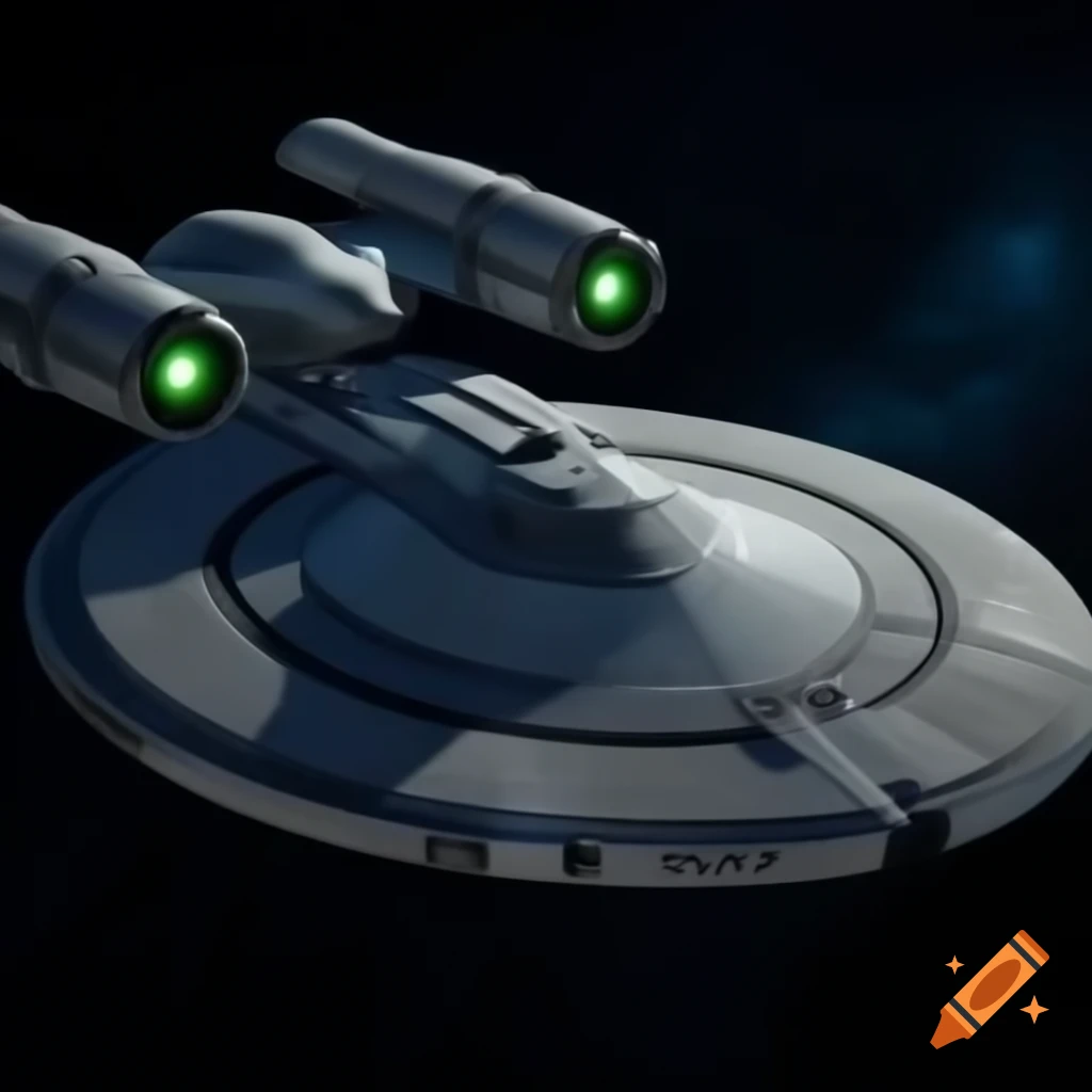 Futuristic starship design