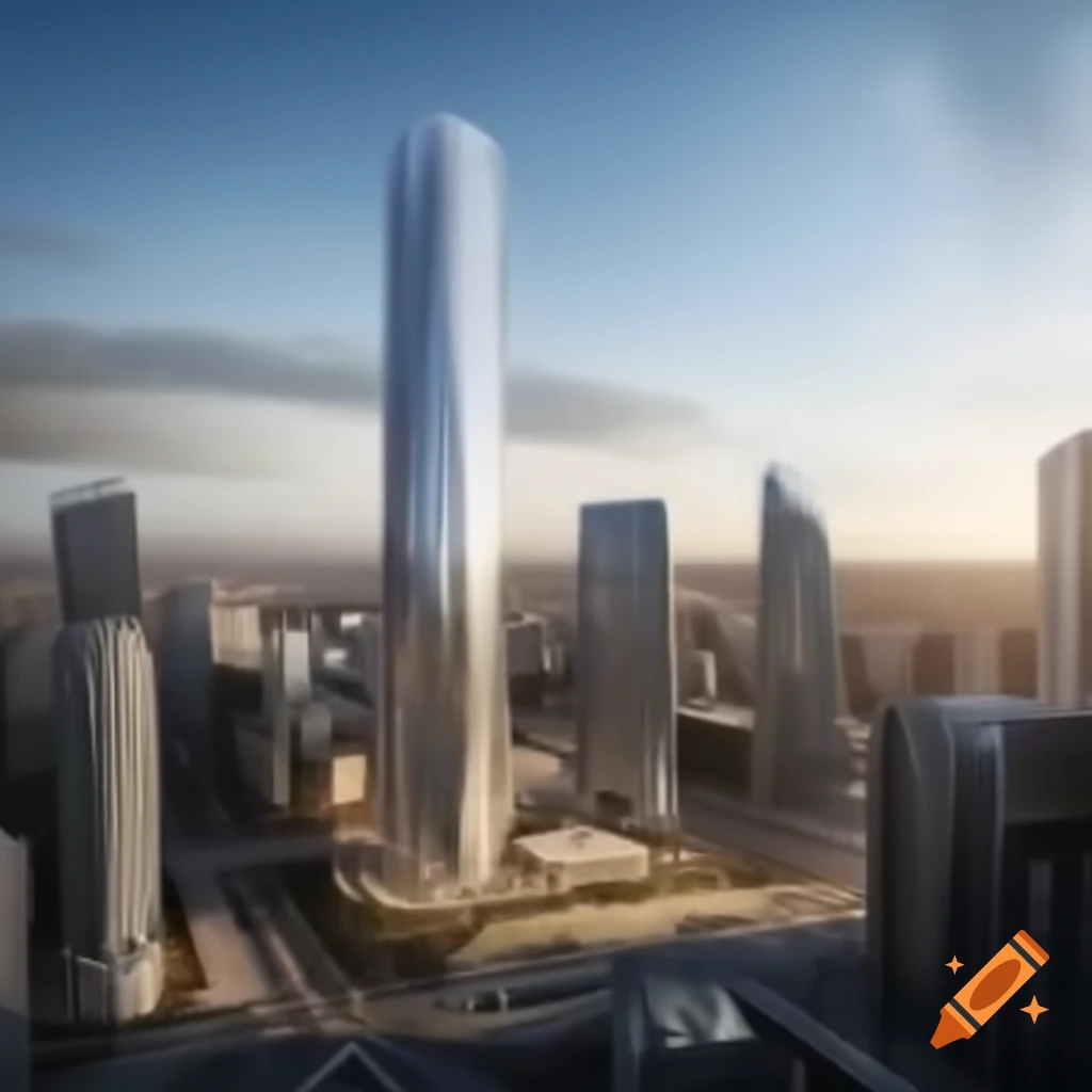 Conceptual design of a modern city project