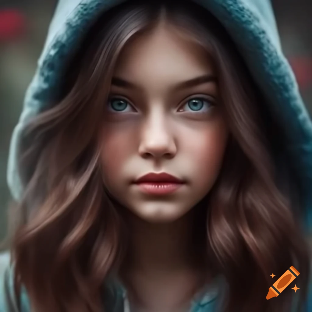 High Definition Portrait Of A Beautiful Young Blonde Woman On Craiyon
